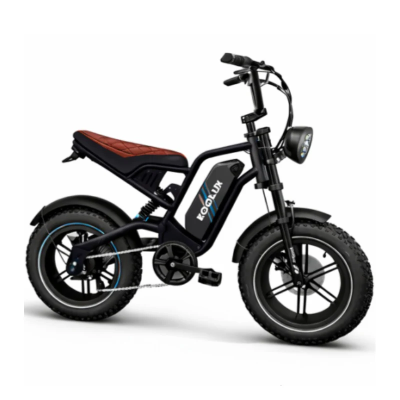 KOOLUX X9 Mini - 250W - 48V 13Ah Accu - 16X4 Inch Fatbike Banden - Zwart