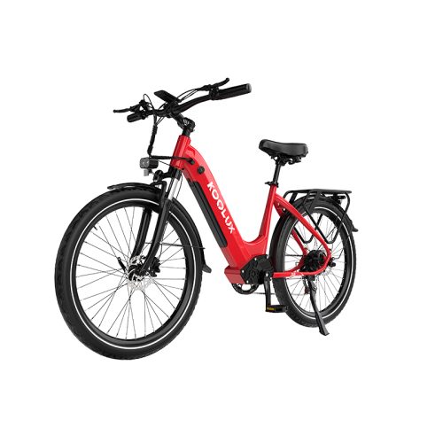 KOOLUX X2 - 250W - 48V 15Ah Accu - 26X1.95 Inch Banden - Rood