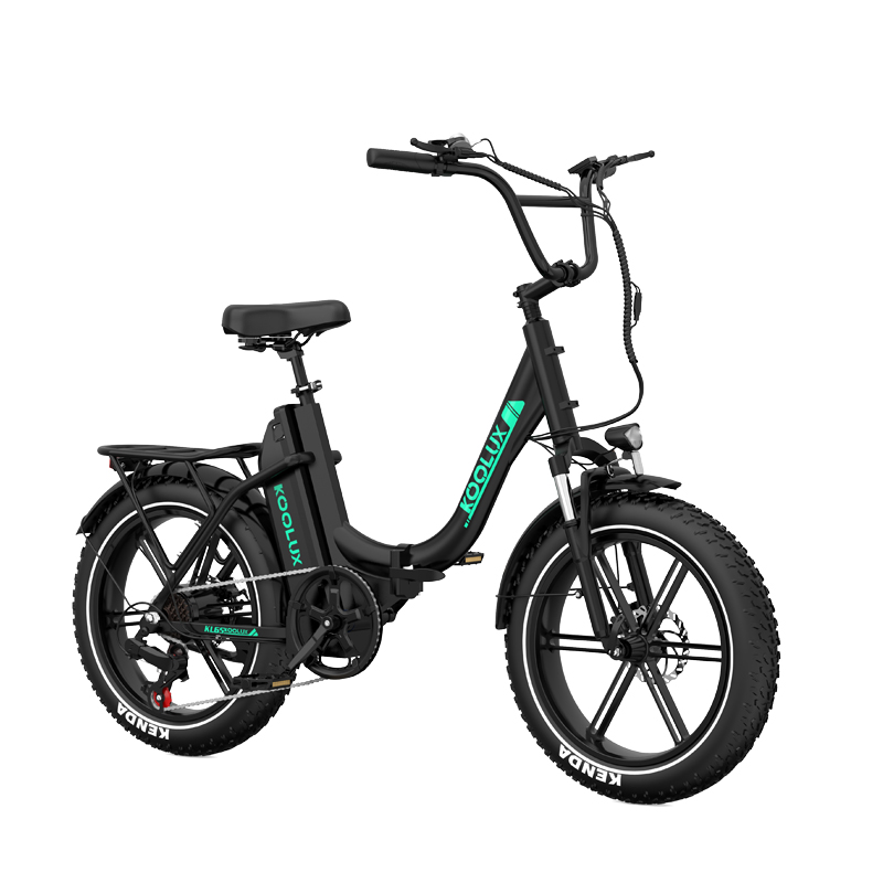 KOOLUX KL6S - Elektrische vouwfiets - 250W - 48V 15.6Ah Accu - 20X4 Inch Fatbike Banden - Zwart