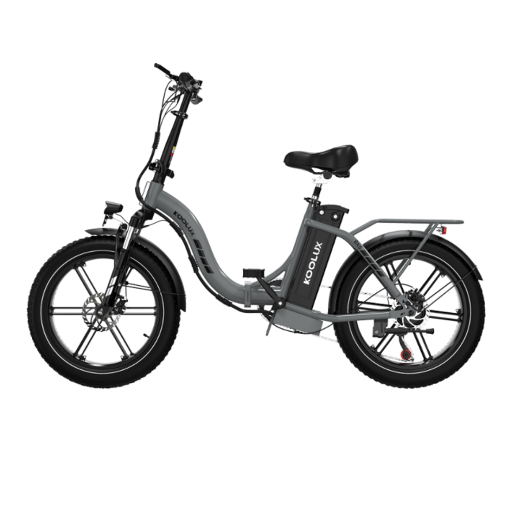 KOOLUX BK6 - Elektrische vouwfiets - 250W - 48V 13Ah Accu - 20X4 Inch Fatbike Banden - Grijs