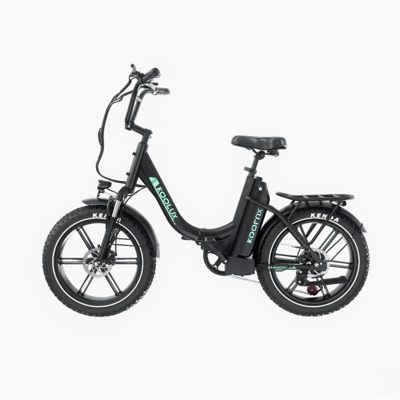 KOOLUX KL6S - Elektrische vouwfiets - 250W - 48V 15.6Ah Accu - 20X4 Inch Fatbike Banden - Zwart
