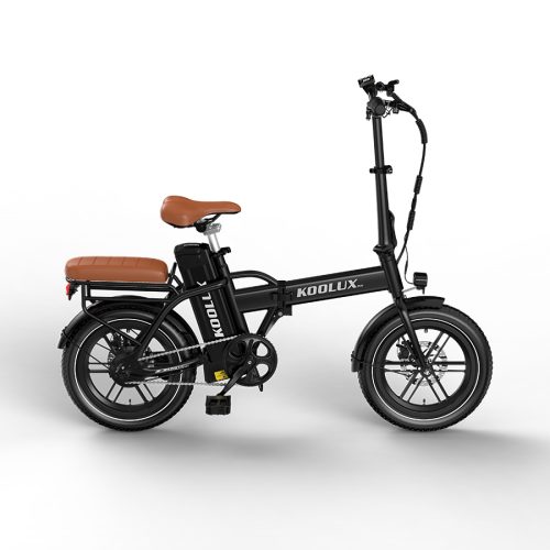 KOOLUX X10 - Elektrische Vouwfiets - 250W - 36V 13Ah Accu - 16X3 Inch Banden - Zwart