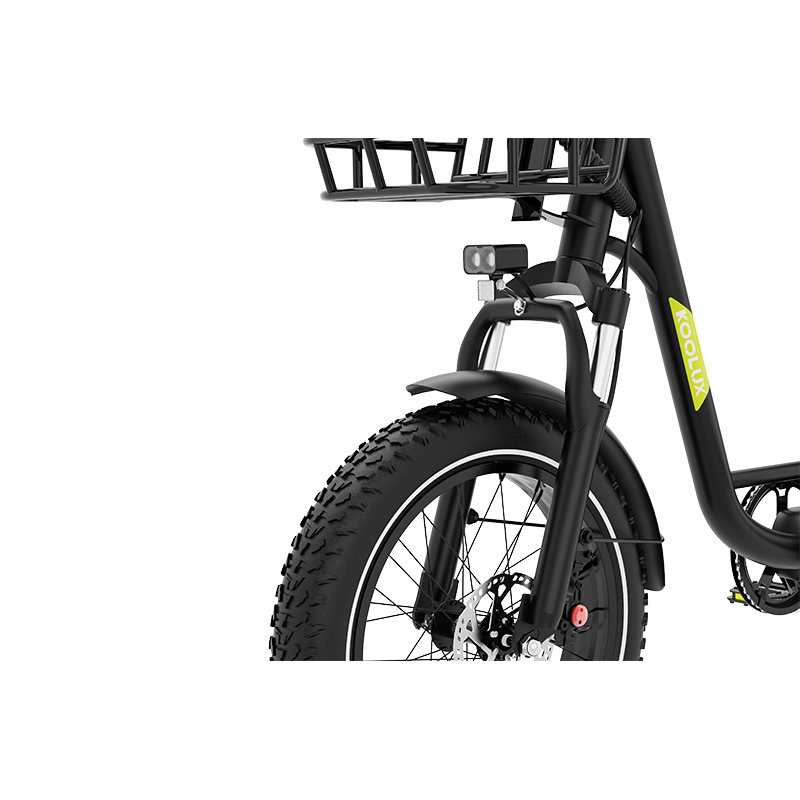 KOOLUX X7 - 250W - 48V 25Ah Accu - 20X4 Inch Fatbike Banden - Zwart