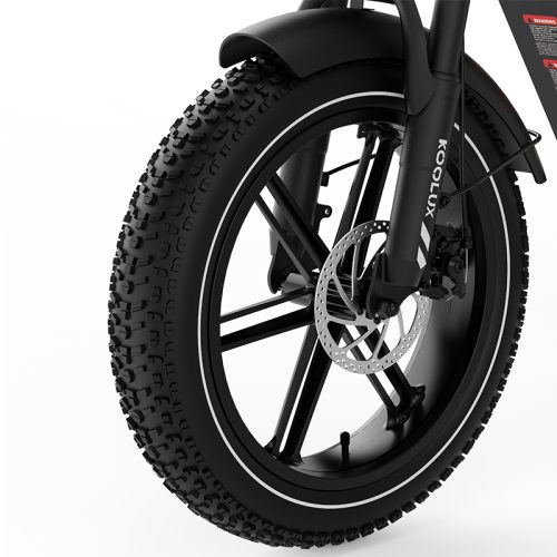 KOOLUX X9 Mini - 250W - 48V 13Ah Accu - 16X4 Inch Fatbike Banden - Zwart