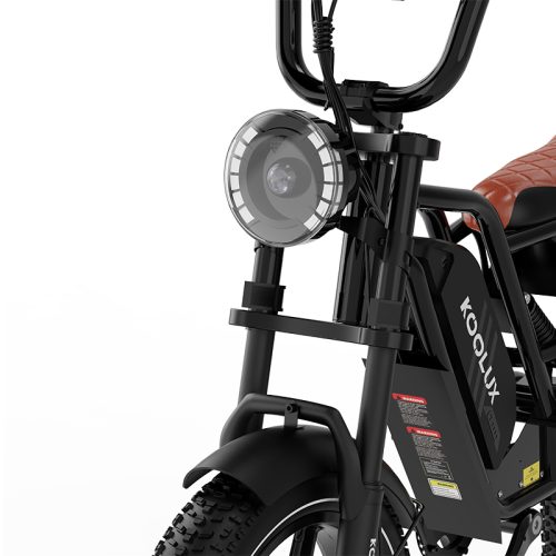KOOLUX X9 Mini - 250W - 48V 13Ah Accu - 16X4 Inch Fatbike Banden - Zwart