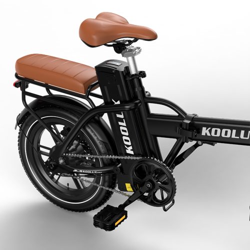 KOOLUX X10 - Elektrische Vouwfiets - 250W - 36V 13Ah Accu - 16X3 Inch Banden - Zwart