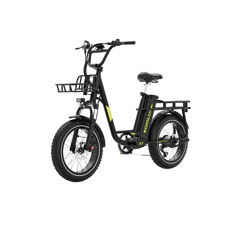 KOOLUX X7 - 250W - 48V 25Ah Accu - 20X4 Inch Fatbike Banden - Zwart