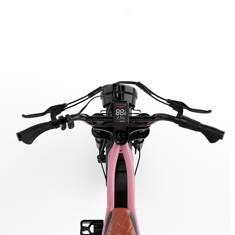 KOOLUX X9 Mini - 250W - 48V 13Ah Accu - 16X4 Inch Fatbike Banden - Roze