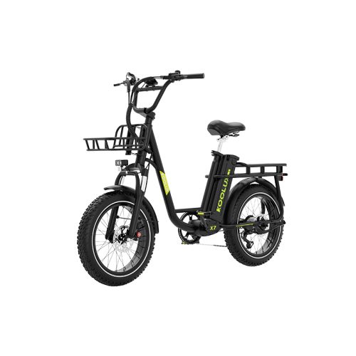 KOOLUX X7 - 250W - 48V 25Ah Accu - 20X4 Inch Fatbike Banden - Zwart