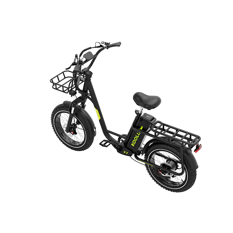 KOOLUX X7 - 250W - 48V 25Ah Accu - 20X4 Inch Fatbike Banden - Zwart