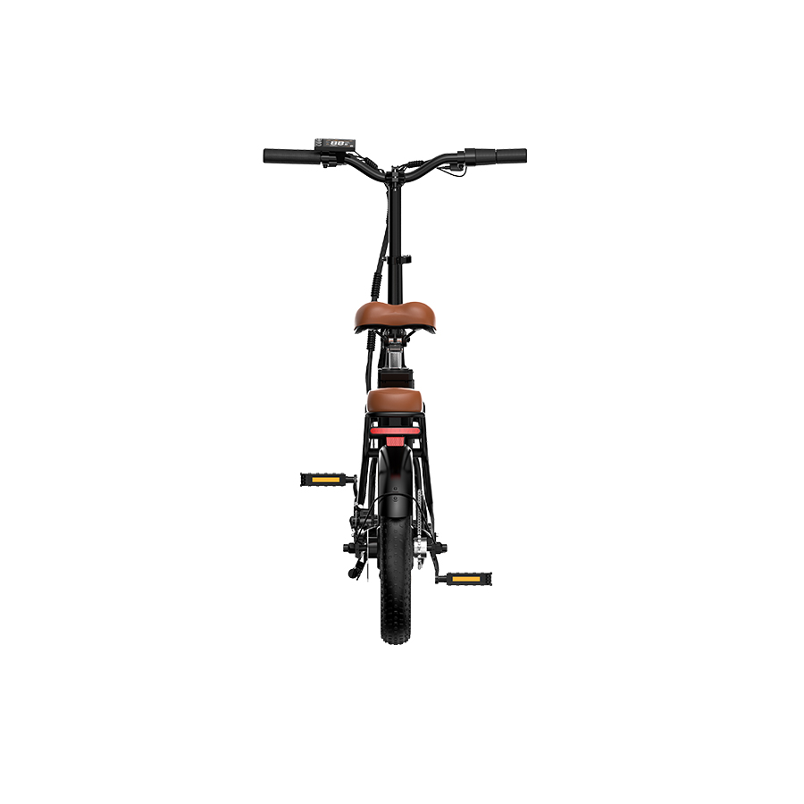 KOOLUX X10 - Elektrische Vouwfiets - 250W - 36V 13Ah Accu - 16X3 Inch Banden - Zwart