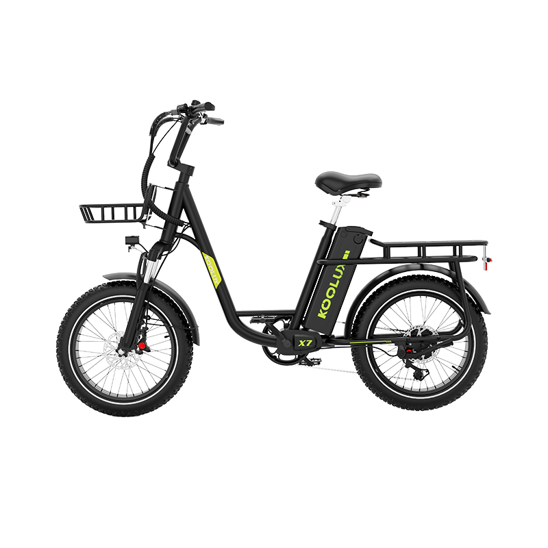 KOOLUX X7 - 250W - 48V 25Ah Accu - 20X4 Inch Fatbike Banden - Zwart