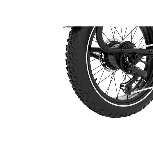 KOOLUX X7 - 250W - 48V 25Ah Accu - 20X4 Inch Fatbike Banden - Zwart
