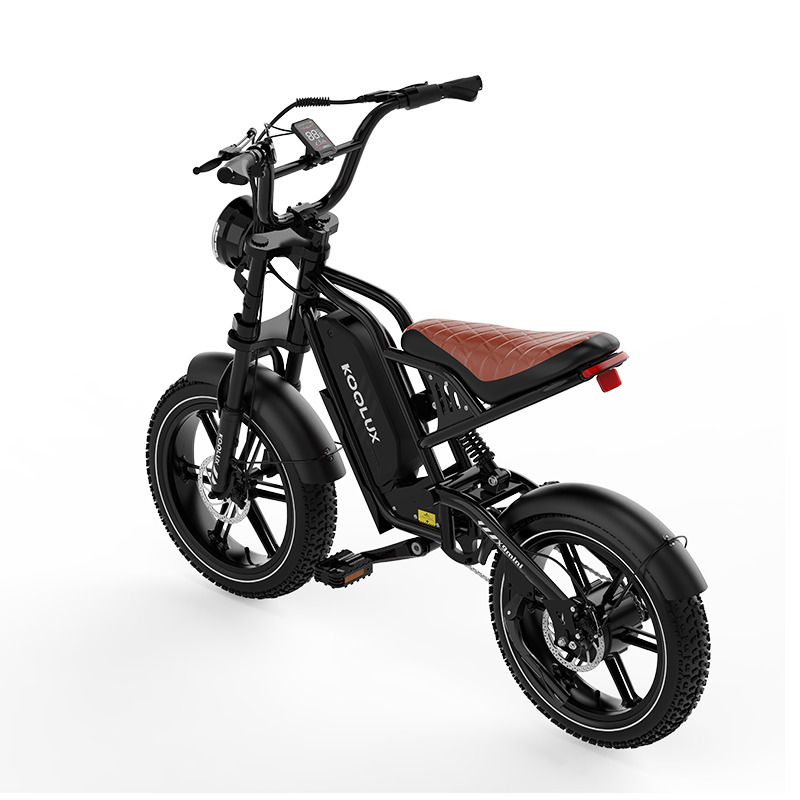 KOOLUX X9 Mini - 250W - 48V 13Ah Accu - 16X4 Inch Fatbike Banden - Zwart