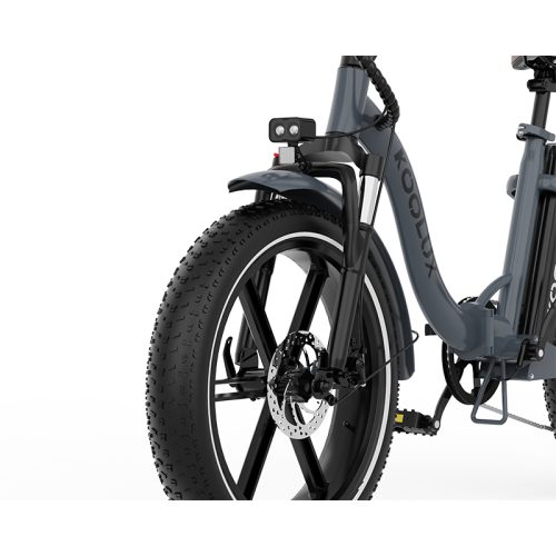KOOLUX X16 - Elektrische vouwfiets - 250W - 48V 15.6Ah Accu - 20X3 Inch Banden - Grijs