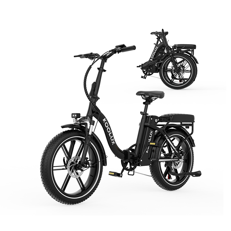 KOOLUX X16 - Elektrische vouwfiets - 250W - 48V 15.6Ah Accu - 20X3 Inch Banden - Zwart