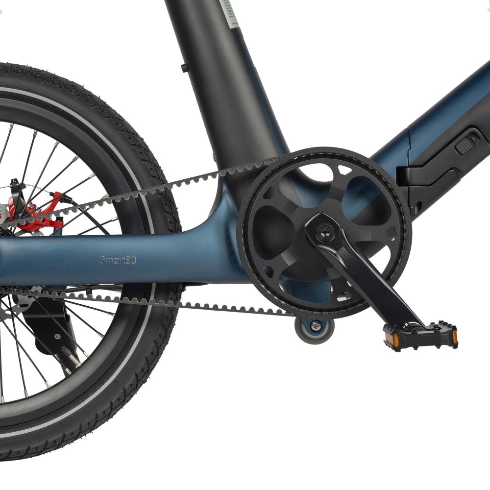 Maxtron Smart 30 – Elektrische Vouwfiets – 20 inch – 250W Motor – 36V 9.6Ah Accu – Blauw/Zwart