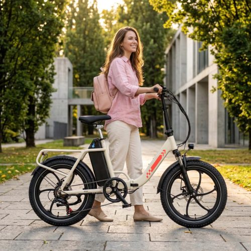 Maxtron MULE - Elektrische Vouwfiets - 20 inch - 250W Motor - 48V 20Ah Accu - Wit