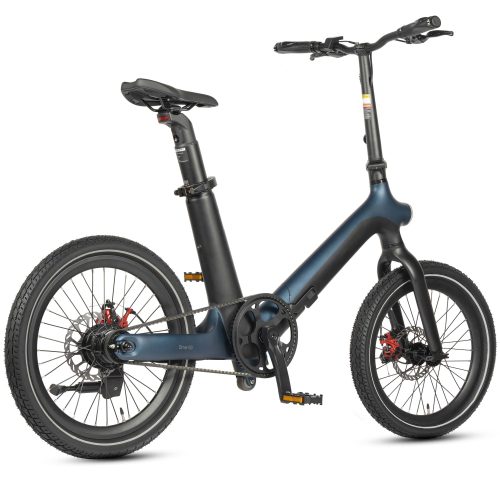 Maxtron Smart 30 - Elektrische Vouwfiets - 20 inch - 250W Motor - 36V 9.6Ah Accu - Blauw/Zwart