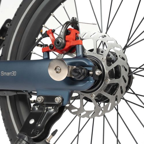 Maxtron Smart 30 - Elektrische Vouwfiets - 20 inch - 250W Motor - 36V 9.6Ah Accu - Blauw/Zwart