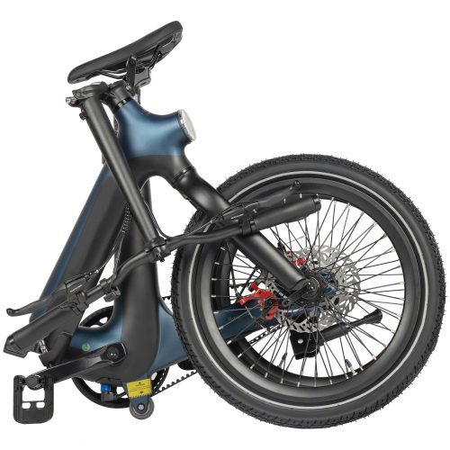 Maxtron Smart 30 – Elektrische Vouwfiets – 20 inch – 250W Motor – 36V 9.6Ah Accu – Blauw/Zwart