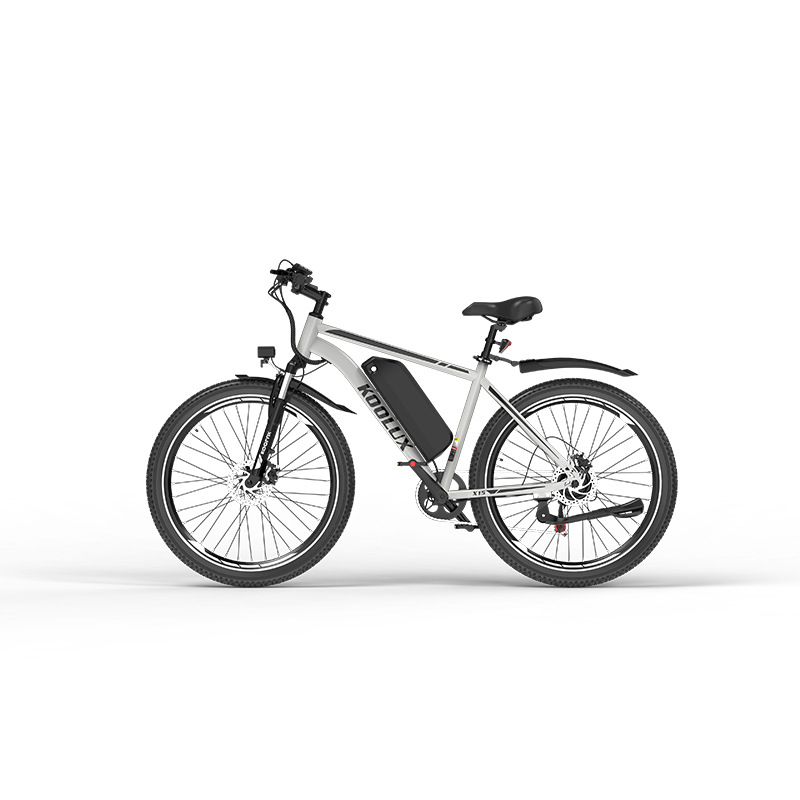 KOOLUX X15 Elektrische Mountainbike 27.5 Inch – 250W Motor – 48V 15.6Ah Accu – 25 km/u - Zilver