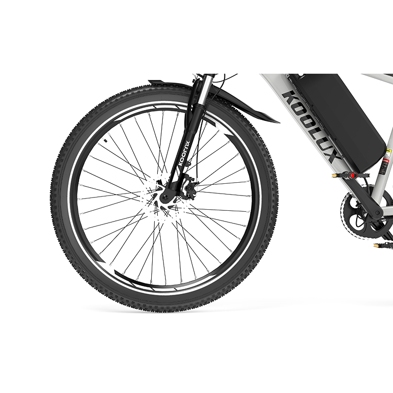 KOOLUX X15 Elektrische Mountainbike 27.5 Inch – 250W Motor – 48V 15.6Ah Accu – 25 km/u - Zilver